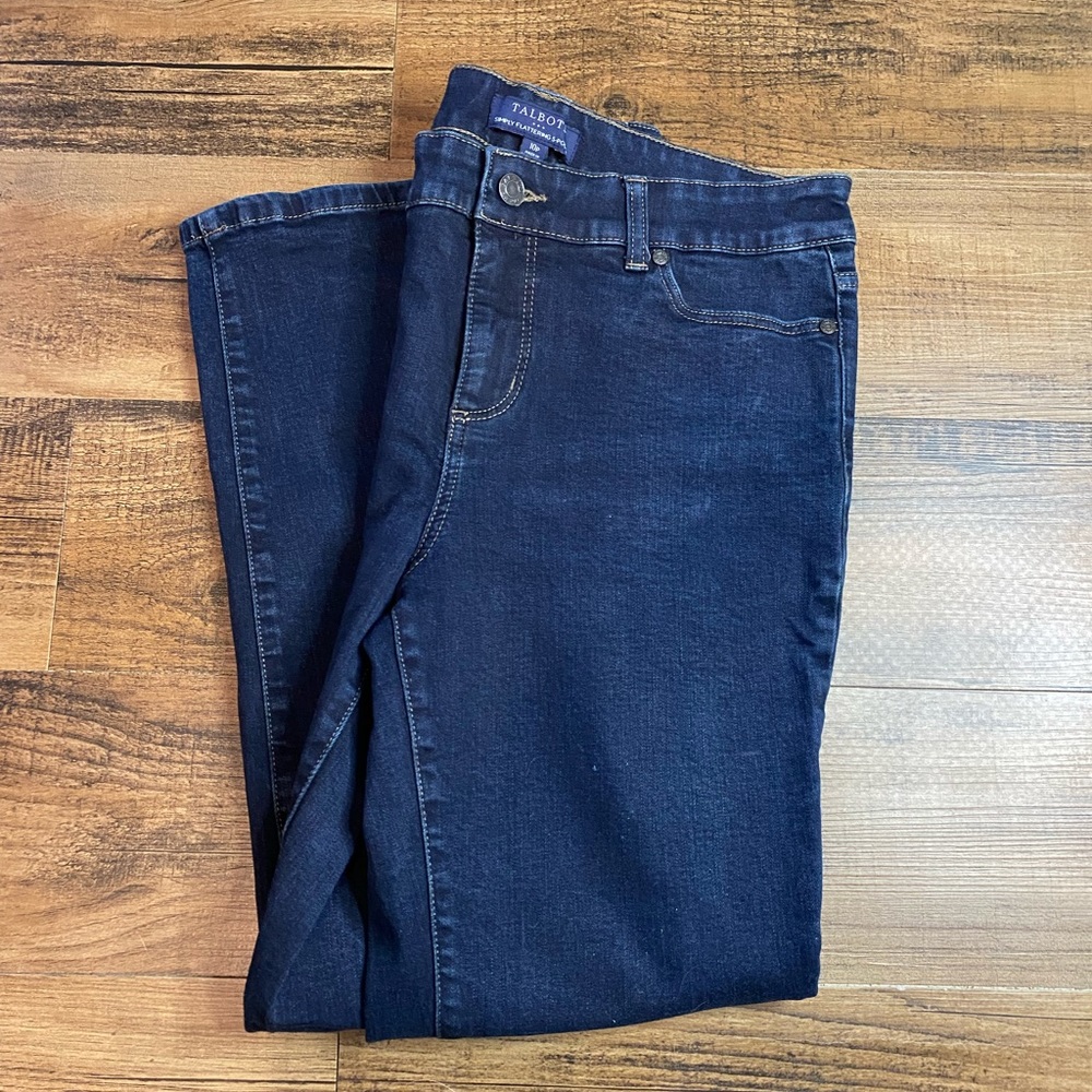 Women’s Talbot Simply Flattering 5 pocket jean size 10 Petite